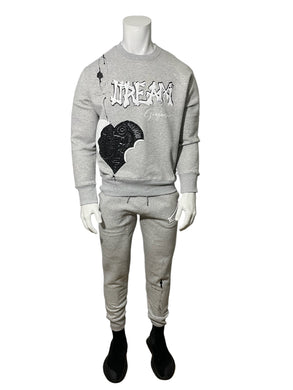 Dream crewneck sweatsuit.